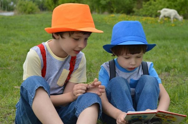 2人の子ども